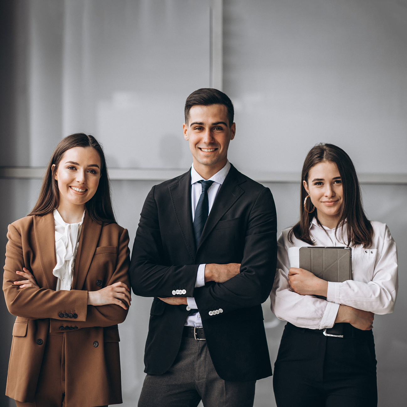 bussiness people working team office